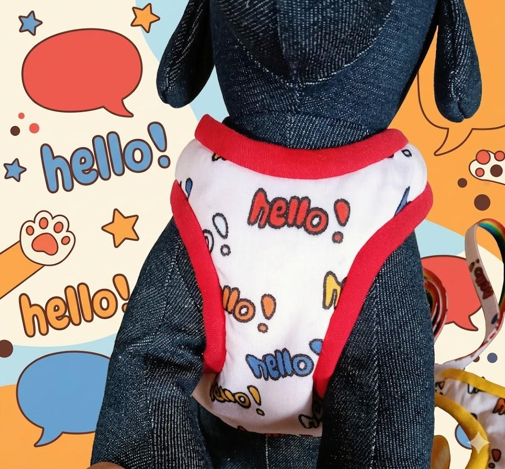 ハーネス&リード　セット　hello! | 5枚目