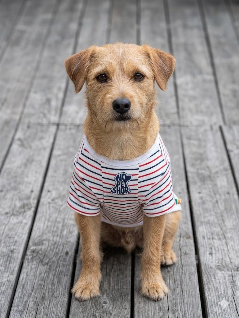 お散歩でメッセージを発信！「保護犬・猫支援」チャリティートリコボーダータンクトップ1枚目の画像